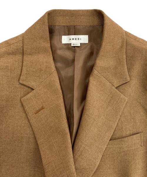 Ameri（アメリ）Ameri (アメリ) CLASSIC MINIMAL WARM TAILORED JACKET / ダブルジャケット ブラウン サイズ:Sの古着・服飾アイテム