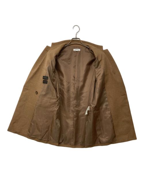 Ameri（アメリ）Ameri (アメリ) CLASSIC MINIMAL WARM TAILORED JACKET / ダブルジャケット ブラウン サイズ:Sの古着・服飾アイテム