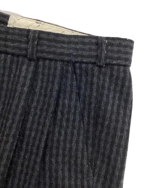 USED（ユーズド）USED (ユーズド) チェックスラックスパンツ ネイビー サイズ:50の古着・服飾アイテム