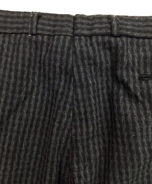 USED（ユーズド）USED (ユーズド) チェックスラックスパンツ ネイビー サイズ:50の古着・服飾アイテム