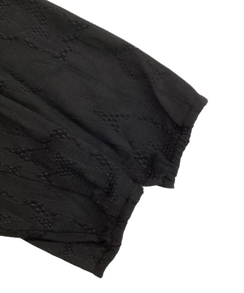 OHGA（オオガ）OHGA (オオガ) ジャガードブラウス ブラック サイズ:Fの古着・服飾アイテム