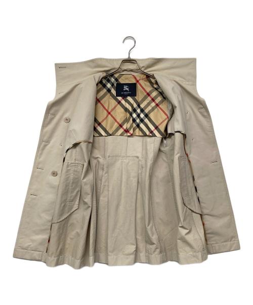 BURBERRY LONDON（バーバリーロンドン）BURBERRY LONDON (バーバリーロンドン) スタンドカラーダブルコート ベージュ サイズ:44の古着・服飾アイテム