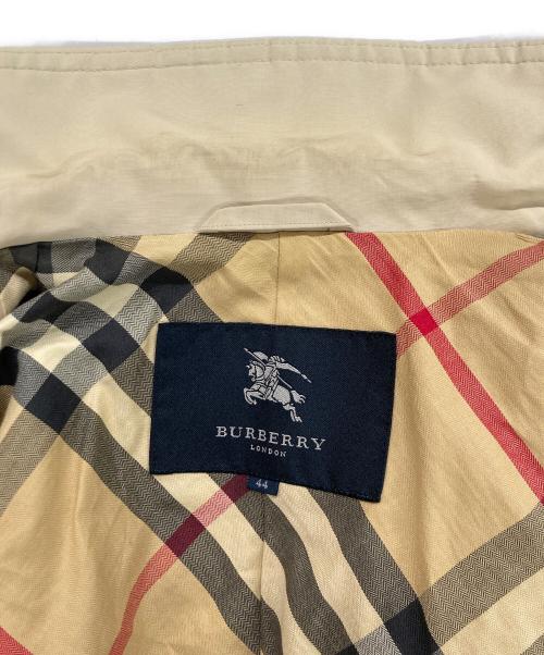 BURBERRY LONDON（バーバリーロンドン）BURBERRY LONDON (バーバリーロンドン) スタンドカラーダブルコート ベージュ サイズ:44の古着・服飾アイテム