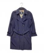 BURBERRYバーバリー）の古着「トレンチコート」｜ネイビー