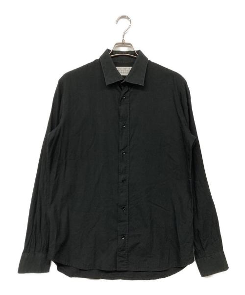 MARTIN MARGIELA（マルタン・マルジェラ）Martin Margiela (マルタン・マルジェラ) コットンシャツ ブラック サイズ:IVの古着・服飾アイテム