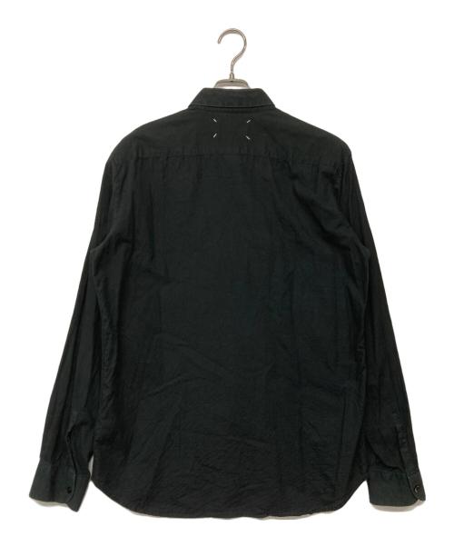 MARTIN MARGIELA（マルタン・マルジェラ）Martin Margiela (マルタン・マルジェラ) コットンシャツ ブラック サイズ:IVの古着・服飾アイテム