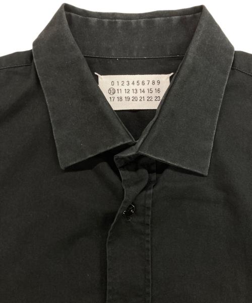 MARTIN MARGIELA（マルタン・マルジェラ）Martin Margiela (マルタン・マルジェラ) コットンシャツ ブラック サイズ:IVの古着・服飾アイテム