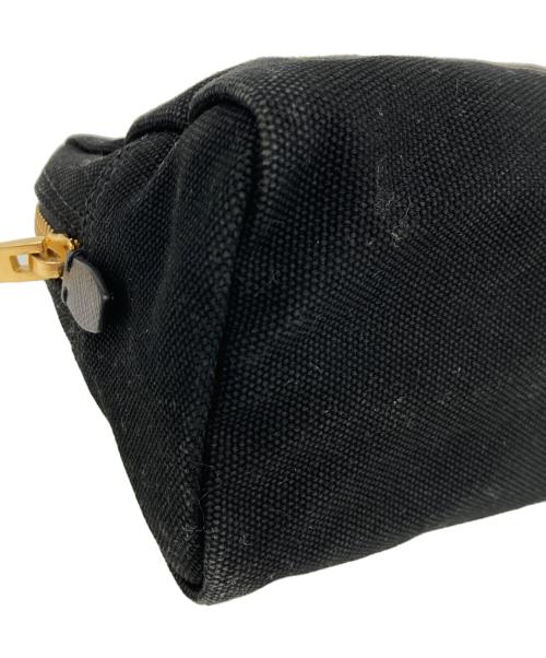 PRADA（プラダ）PRADA (プラダ) カナパポーチ ブラックの古着・服飾アイテム