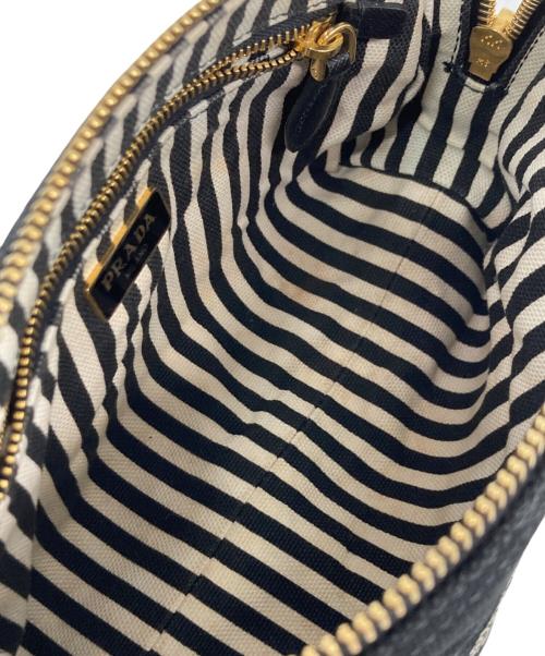 PRADA（プラダ）PRADA (プラダ) カナパポーチ ブラックの古着・服飾アイテム