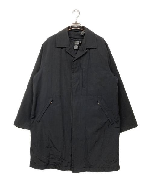 DKNY（ダナキャランニューヨーク）DKNY (ダナキャランニューヨーク) 90`Sライナー付ステンカラーコート ブラック サイズ:XLの古着・服飾アイテム