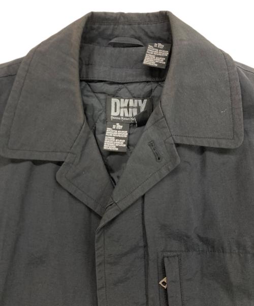 DKNY（ダナキャランニューヨーク）DKNY (ダナキャランニューヨーク) 90`Sライナー付ステンカラーコート ブラック サイズ:XLの古着・服飾アイテム