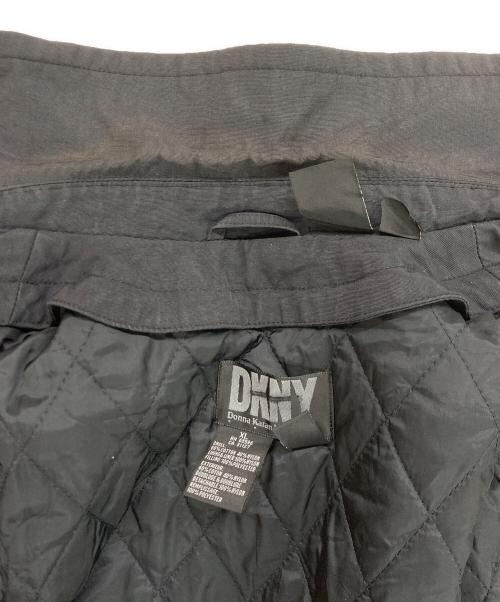 DKNY（ダナキャランニューヨーク）DKNY (ダナキャランニューヨーク) 90`Sライナー付ステンカラーコート ブラック サイズ:XLの古着・服飾アイテム