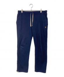 POLO RALPH LAUREN（ポロ・ラルフローレン）の古着「スウェットパンツ ドローコード ワンポイントロゴ」｜ネイビー