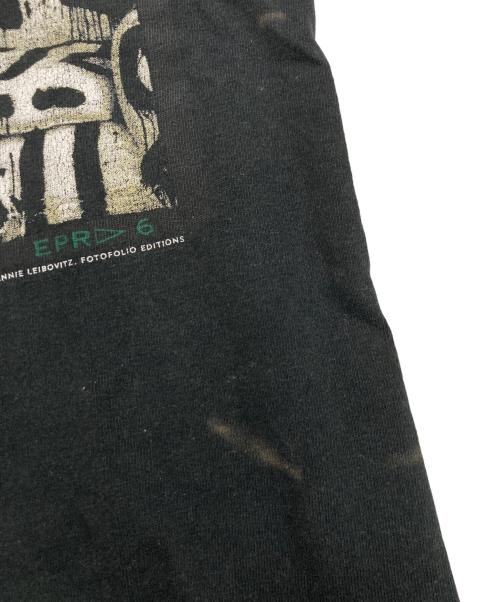 ANNIE LEIBOVITZ（アニー・リーボヴィッツ）ANNIE LEIBOVITZ (アニー・リーボヴィッツ) 90`S Keith Haring TEE ブラック サイズ:Sの古着・服飾アイテム