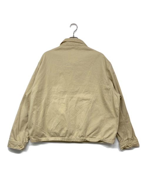POLO RALPH LAUREN（ポロ・ラルフローレン）POLO RALPH LAUREN (ポロ・ラルフローレン) 90`Sスイングトップ ベージュ サイズ:XXLの古着・服飾アイテム