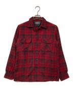 PENDLETONペンドルトン）の古着「50`Sオンブレボードシャツ」｜レッド×ブラック