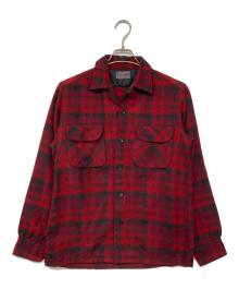 PENDLETON（ペンドルトン）の古着「50`Sオンブレボードシャツ」｜レッド×ブラック