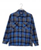 PENDLETONペンドルトン）の古着「70-80`sボードシャツ」｜ブルー×グレー