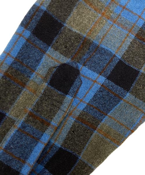 PENDLETON（ペンドルトン）PENDLETON (ペンドルトン) 70-80`sボードシャツ ブルー×グレー サイズ:Mの古着・服飾アイテム