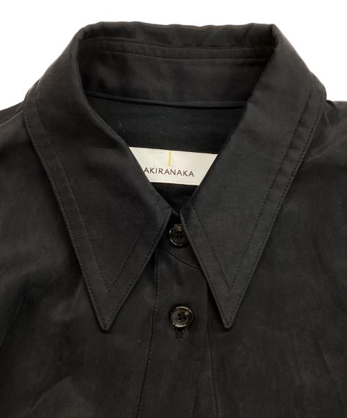 AKIRA NAKA（アキラナカ）AKIRA NAKA (アキラナカ) バックオープンシャツ ネイビー サイズ:2の古着・服飾アイテム
