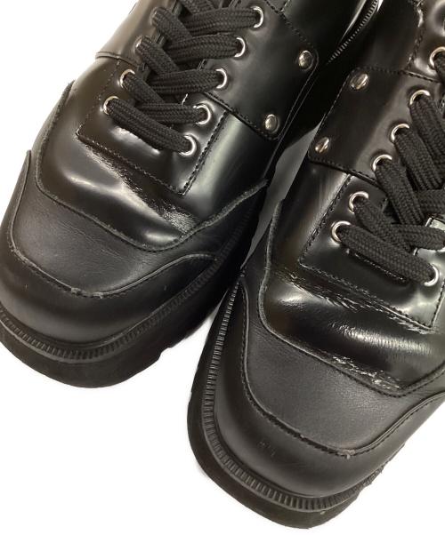 OAO（オーエーオー）OAO (オーエーオー) SCULP TANK / レザースニーカー ブラック サイズ:26の古着・服飾アイテム