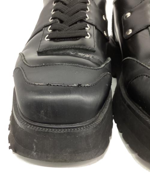 OAO（オーエーオー）OAO (オーエーオー) SCULP TANK / レザースニーカー ブラック サイズ:26の古着・服飾アイテム