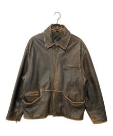 WINLIT（ウィンリット）の古着「レザージャケット」｜ブラウン