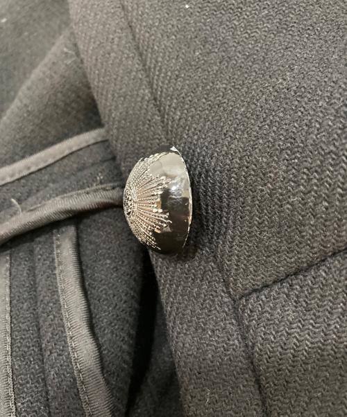 Chloe（クロエ）Chloe (クロエ) ノーカラーメルトンコート ブラック サイズ:T34の古着・服飾アイテム