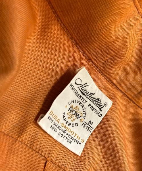 Manhattan Portage（マンハッタンポーテージ）Manhattan Portage (マンハッタンポーテージ) 60`sボタンダウンシャツ オレンジ サイズ:Mの古着・服飾アイテム