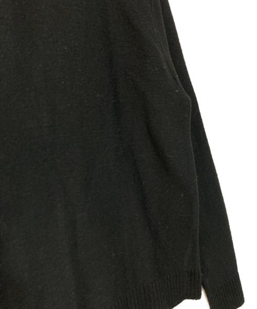 BRENT（ブレント）BRENT (ブレント) Vネックニット ブラック×レッド サイズ:Lの古着・服飾アイテム