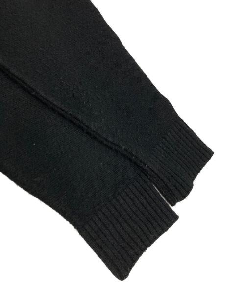 BRENT（ブレント）BRENT (ブレント) Vネックニット ブラック×レッド サイズ:Lの古着・服飾アイテム