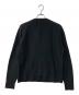BRENT (ブレント) Vネックニット ブラック×レッド サイズ:L：7000円