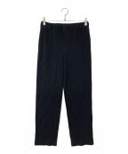 HOMME PLISSE ISSEY MIYAKEオム プリッセ イッセイ ミヤケ）の古着「BASICS プリーツパンツ」｜ブラック