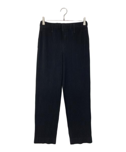 HOMME PLISSE ISSEY MIYAKE（オム プリッセ イッセイ ミヤケ）HOMME PLISSE ISSEY MIYAKE (オム プリッセ イッセイ ミヤケ) BASICS プリーツパンツ ブラック サイズ:1の古着・服飾アイテム