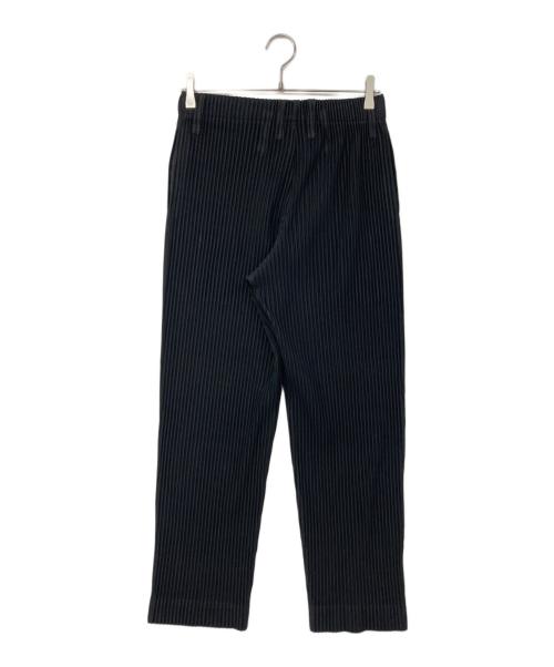 HOMME PLISSE ISSEY MIYAKE（オム プリッセ イッセイ ミヤケ）HOMME PLISSE ISSEY MIYAKE (オム プリッセ イッセイ ミヤケ) BASICS プリーツパンツ ブラック サイズ:1の古着・服飾アイテム