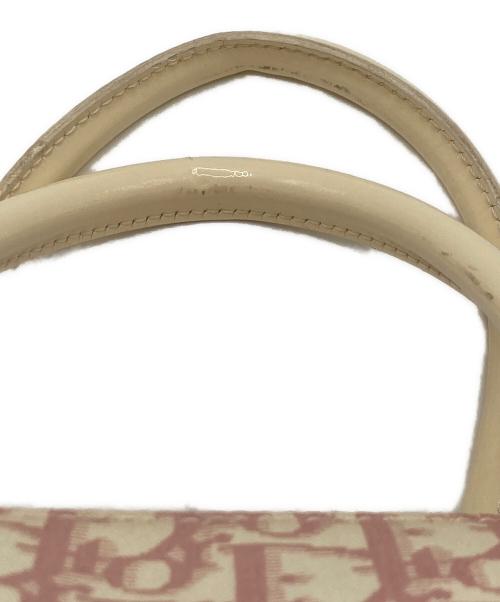 Christian Dior（クリスチャン ディオール）Christian Dior (クリスチャン ディオール) トロッター柄ミニボストンバッグ ピンクの古着・服飾アイテム