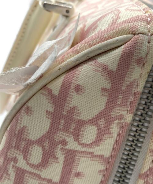 Christian Dior（クリスチャン ディオール）Christian Dior (クリスチャン ディオール) トロッター柄ミニボストンバッグ ピンクの古着・服飾アイテム