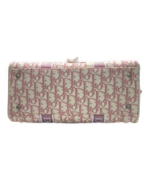 Christian Dior（クリスチャン ディオール）Christian Dior (クリスチャン ディオール) トロッター柄ミニボストンバッグ ピンクの古着・服飾アイテム