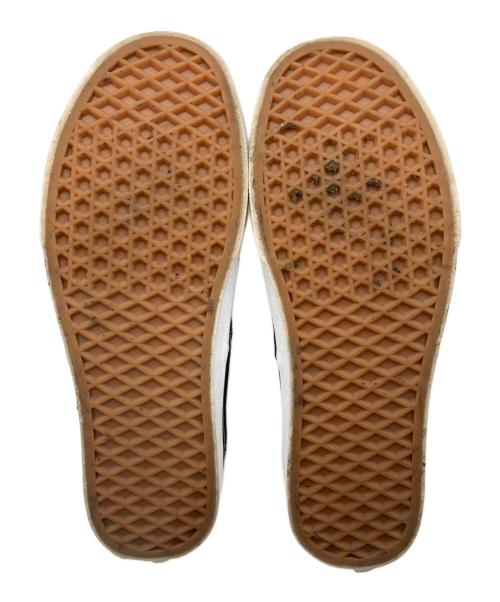 VANS（ヴァンズ）VANS (ヴァンズ) AuthenticCheckerFrame オーセンティック チェッカー フレーム  ホワイト×ブラック サイズ:26の古着・服飾アイテム
