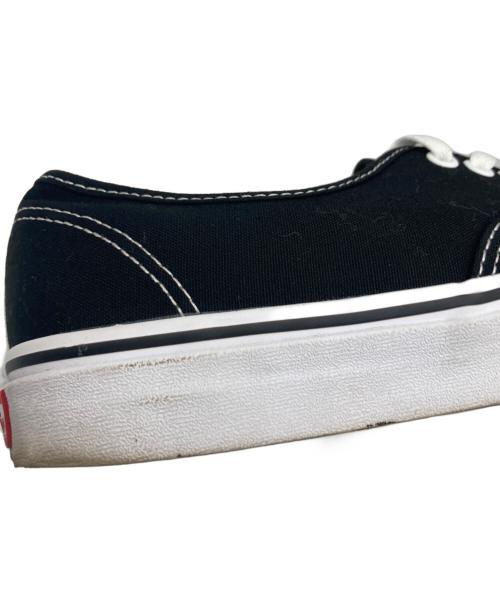 VANS（ヴァンズ）VANS (ヴァンズ) AuthenticCheckerFrame オーセンティック チェッカー フレーム  ホワイト×ブラック サイズ:26の古着・服飾アイテム