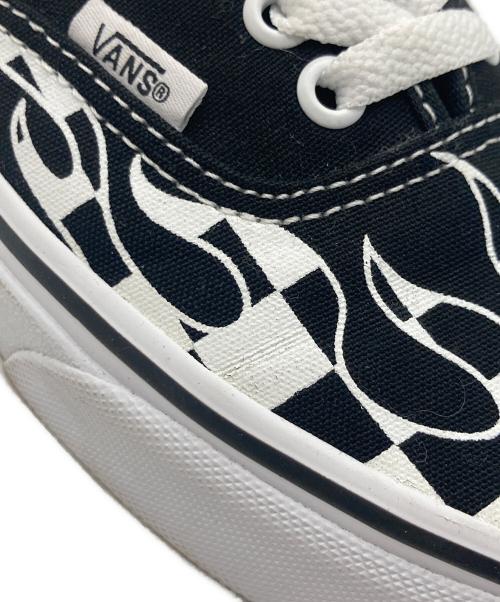 VANS（ヴァンズ）VANS (ヴァンズ) AuthenticCheckerFrame オーセンティック チェッカー フレーム  ホワイト×ブラック サイズ:26の古着・服飾アイテム