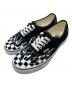 VANS（ヴァンズ）の古着「AuthenticCheckerFrame オーセンティック チェッカー フレーム 」｜ホワイト×ブラック
