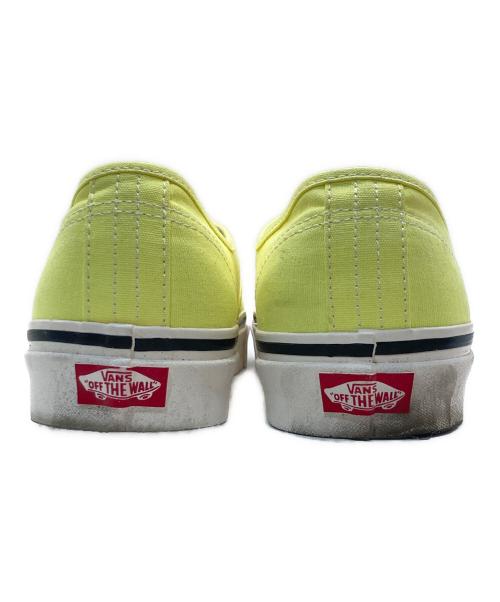 VANS（ヴァンズ）VANS (ヴァンズ) STYLE 44 AUTHENTIC DX オーセンティック ローカットスニーカー イエロー サイズ:27.5の古着・服飾アイテム
