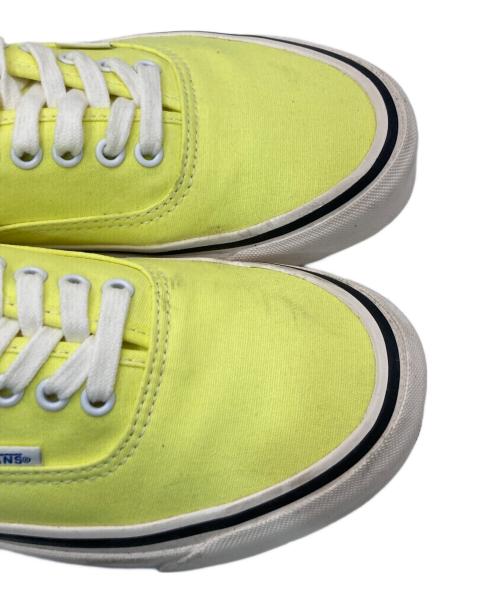 VANS（ヴァンズ）VANS (ヴァンズ) STYLE 44 AUTHENTIC DX オーセンティック ローカットスニーカー イエロー サイズ:27.5の古着・服飾アイテム