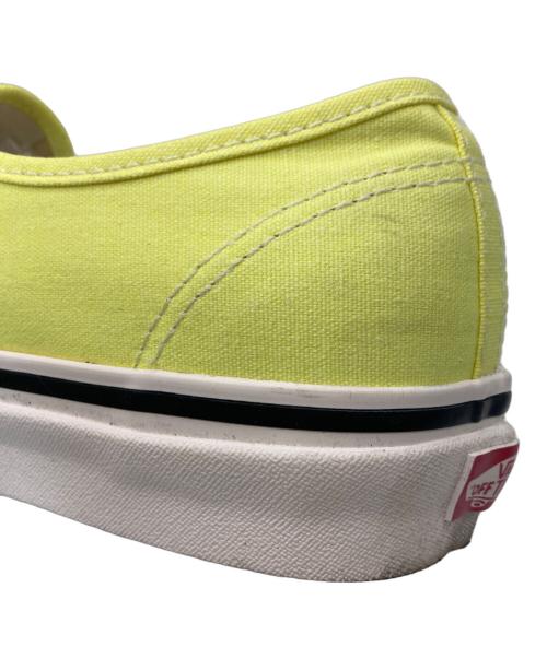 VANS（ヴァンズ）VANS (ヴァンズ) STYLE 44 AUTHENTIC DX オーセンティック ローカットスニーカー イエロー サイズ:27.5の古着・服飾アイテム