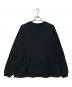 POLYPLOID (ポリプロイド) OVERSIZE LONGSLEEVE C サーマルカットソー ブラック サイズ:3：10000円