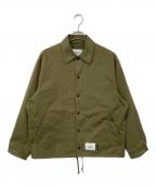 WTAPSダブルタップス）の古着「Chief / Jacket / Nyco. Twill. Cordura チーフ ジャケット コットン ナイロン ツイル コーデュラ」｜オリーブ