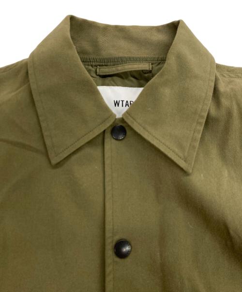 WTAPS（ダブルタップス）WTAPS (ダブルタップス) Chief / Jacket / Nyco. Twill. Cordura チーフ ジャケット コットン ナイロン ツイル コーデュラ オリーブ サイズ:2の古着・服飾アイテム