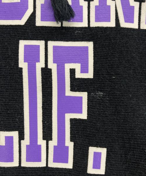 Champion REVERSE WEAVE（チャンピオン リバース ウィーブ）Champion REVERSE WEAVE (チャンピオン リバース ウィーブ) REVERSE WEAVE / プルオーバーパーカー ブラック サイズ:XLの古着・服飾アイテム