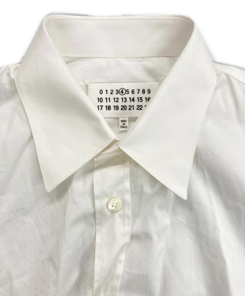 Maison Margiela（メゾンマルジェラ）Maison Margiela (メゾンマルジェラ) 変形シャツ ホワイト サイズ:38の古着・服飾アイテム